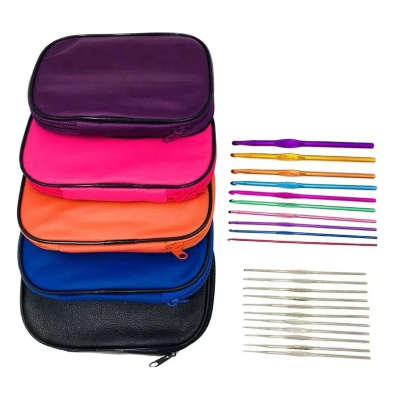 Набор игл для вязания крючком из 22 шт. для вязания с качественным материалом