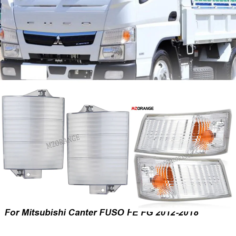 

For Mitsubishi Canter FUSO FE FG 2012-2018 Corner Light Car Front Fog Light Turn Signal Light Headlights Indicator Lamp Assembly