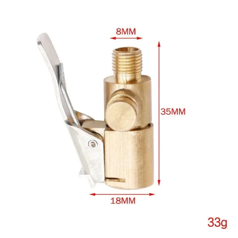 

1/2/3 Упаковки Адаптер Для Накачки Автомобильных Шин 8 Мм Латунный Воздушный Насос Клапан Стержень Клэптон Для Системы Контро...