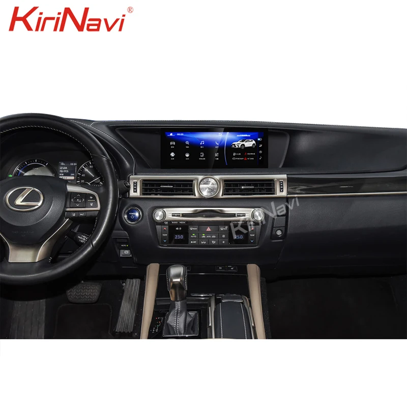 Автомагнитола Kirinavi 12 3 дюйма Android 10 для Lexus GS GS200 GS250 GS300 GS350 GS450 2012-2021 автомобильный