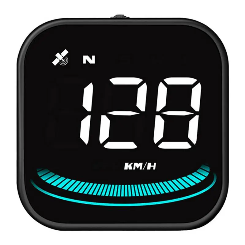 

Car Hud Speedometer Universal Vehicle Smart Display Digital Car Dashboard Truck GPS Speedometer 2x2x0.5inch G4 Digital Display