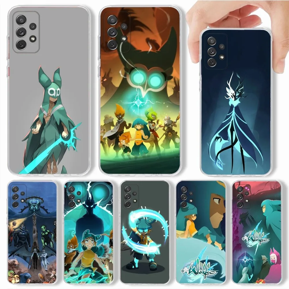 Чехол для телефона Game W-Wakfu Samsung Galaxy S20 S21 S22 S23 Fe Lite Plus Ultra Note Shell
