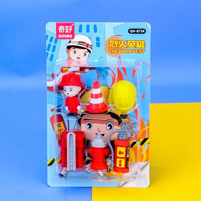 

Мультяшные резиновые ластики 6 шт.