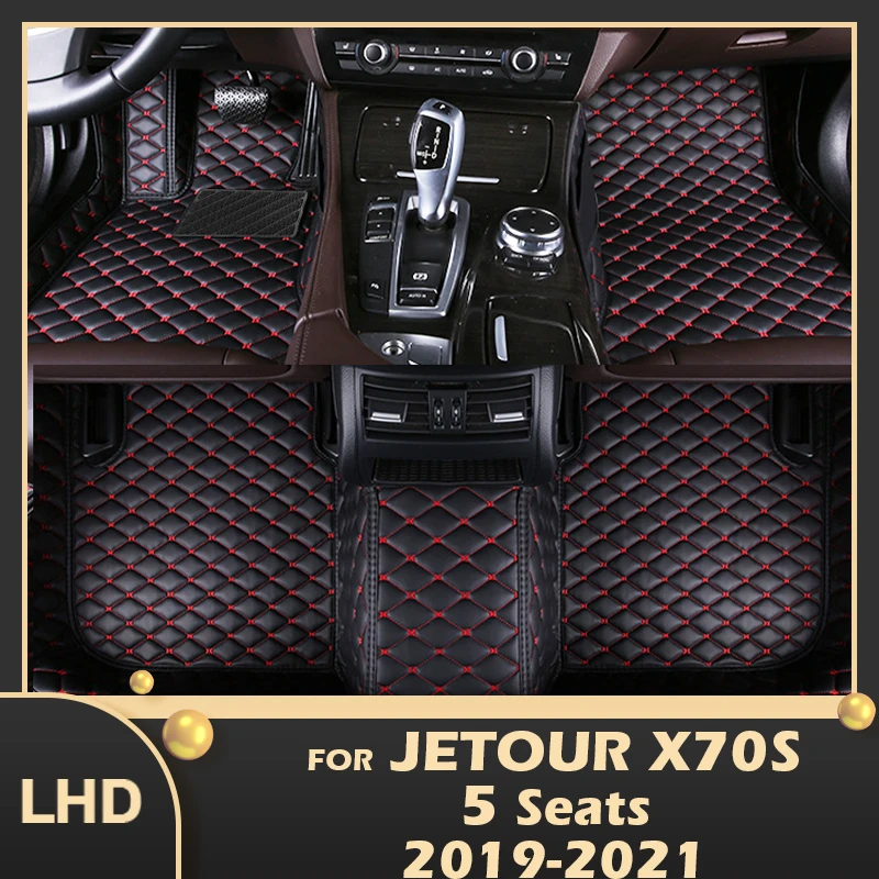 

Автомобильные коврики для Jetour X90, пять сидений, 2019, 2020, 2021, индивидуальные автомобильные подкладки для ног, Обложка, аксессуары для интерьера