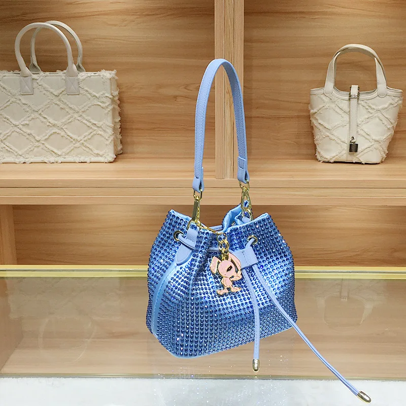 Сумка-хобо женская с розами клатч брендовый Роскошный дизайнерский саквояж на