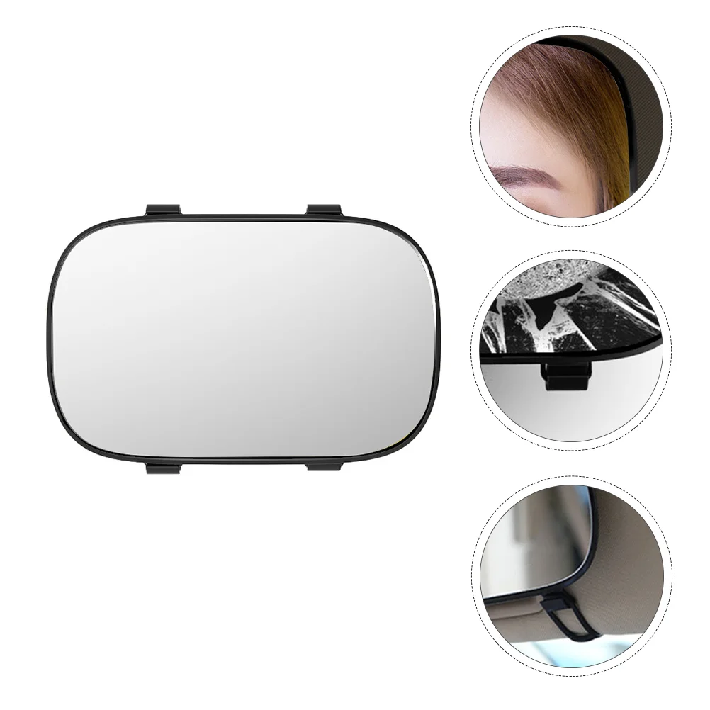 

Mirror Visor Car Sun Vanity Makeup High Definition Led Interior Straps Shading Automobile Light Clip Accessories Decorative Up