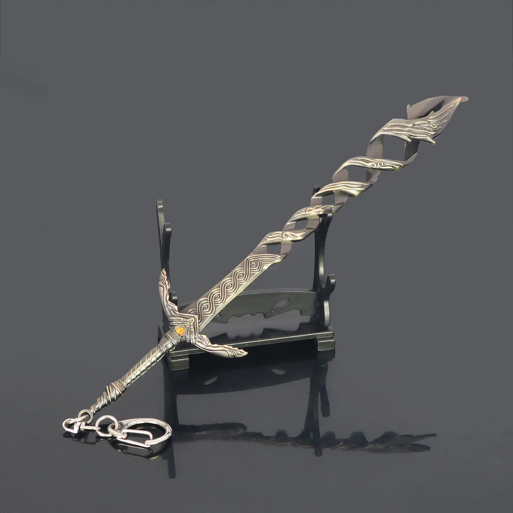 Godslayer кольцо Greatsword Elden оружие брелок игра Аниме Королевский японский мечи-катаны
