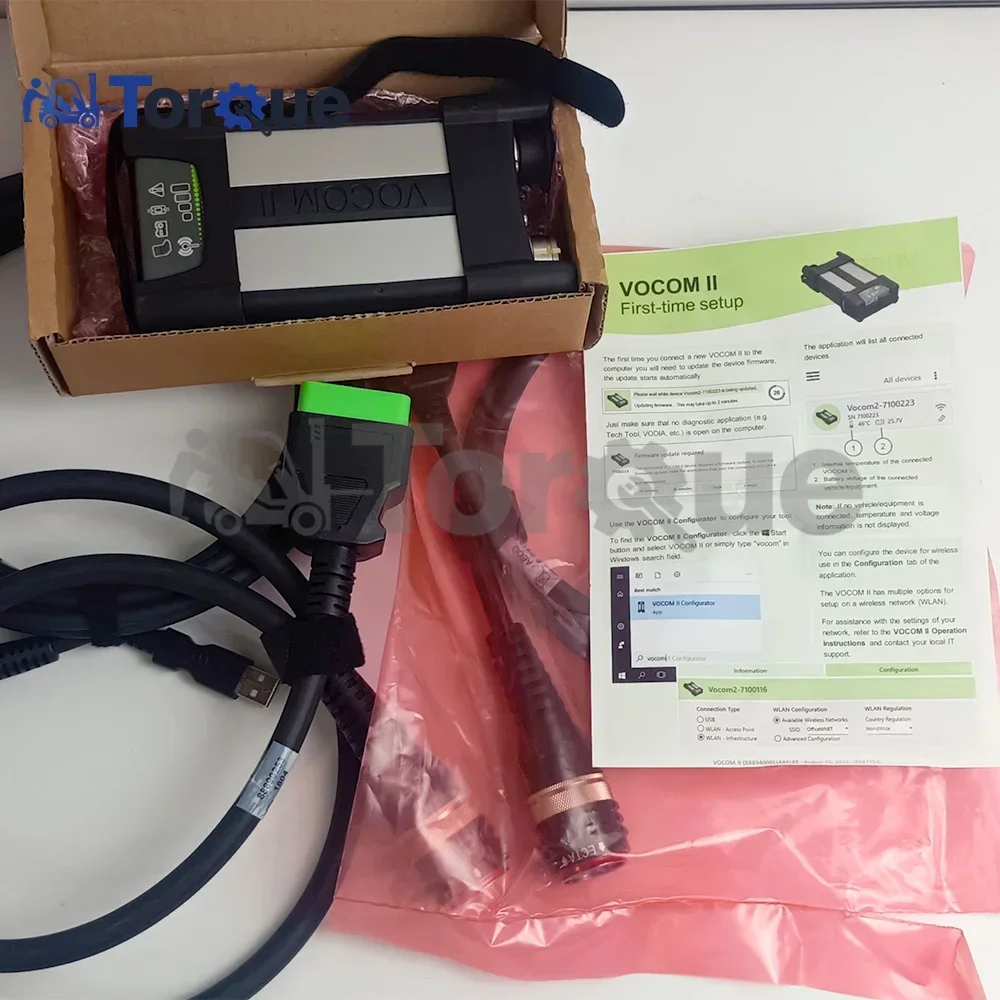 V2.8 PTT Vocom II 88890400 Premium Tech Tool DEV2 для диагностического инструмента строительных