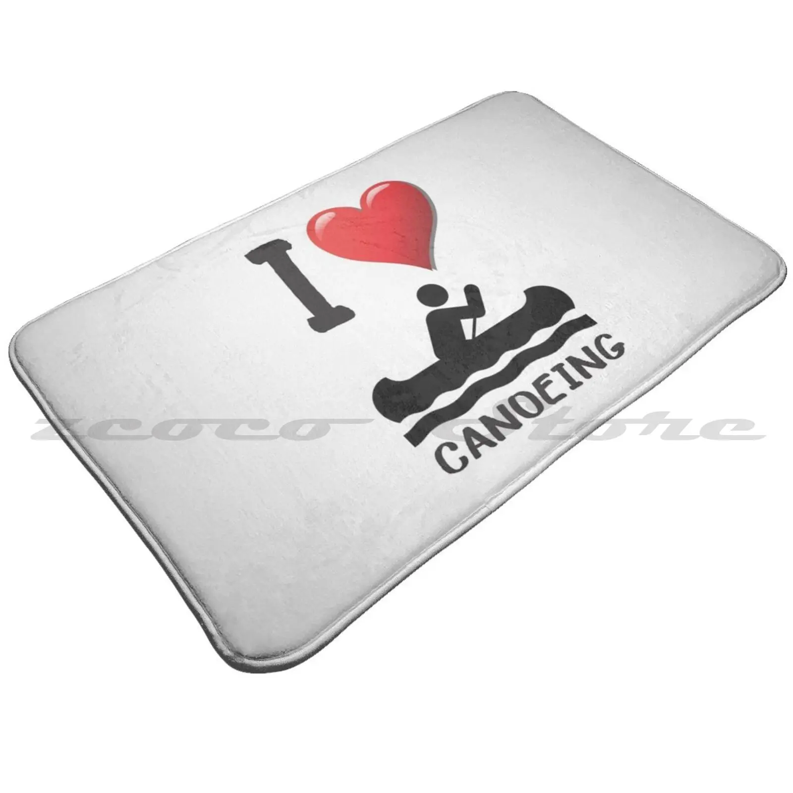 Мягкий Нескользящий Коврик для каноэ I Love коврик подушка Каяка каякинга Kayaker река