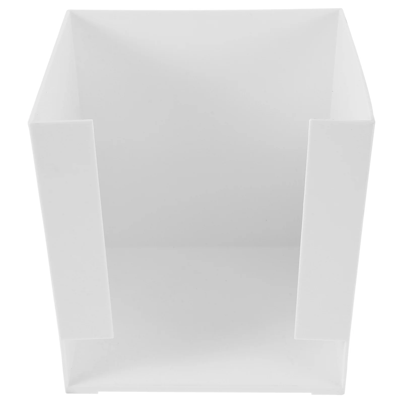 

Coffee Mugs Paper Cup Storage Holder Desktop Organizer Disposable White Plastic Office