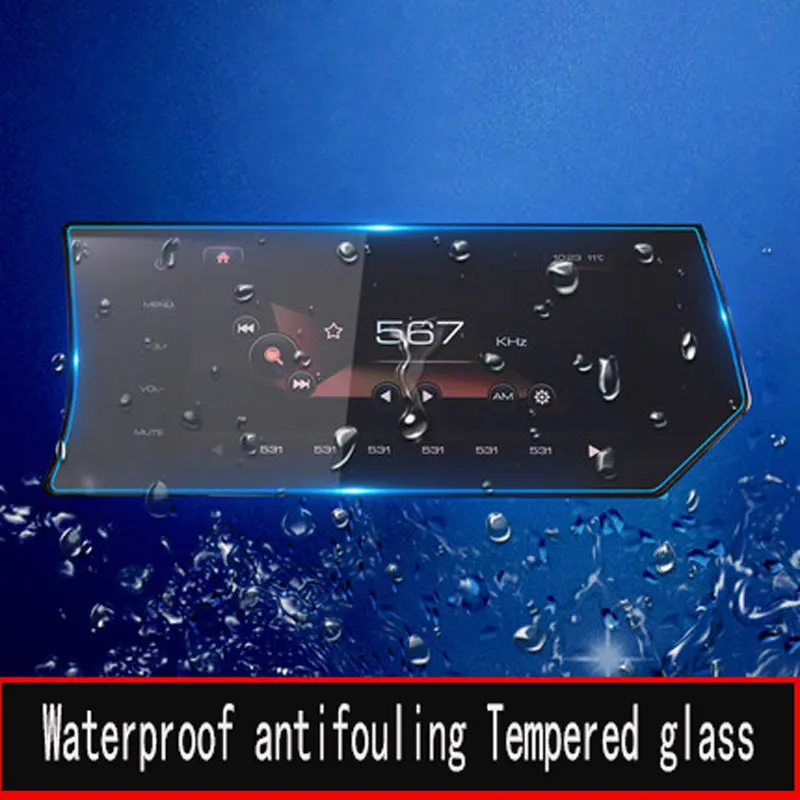 

for Haval Great Wall F7 F7X 2017-2020 automotive GPS navigation accessories tempered glass protective film