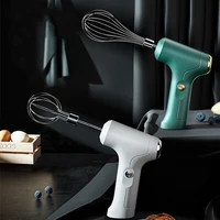 wireless electric food mixer hand blender portable 3 speeds high power dough egg beater baking cake cream whipper kitchen tools