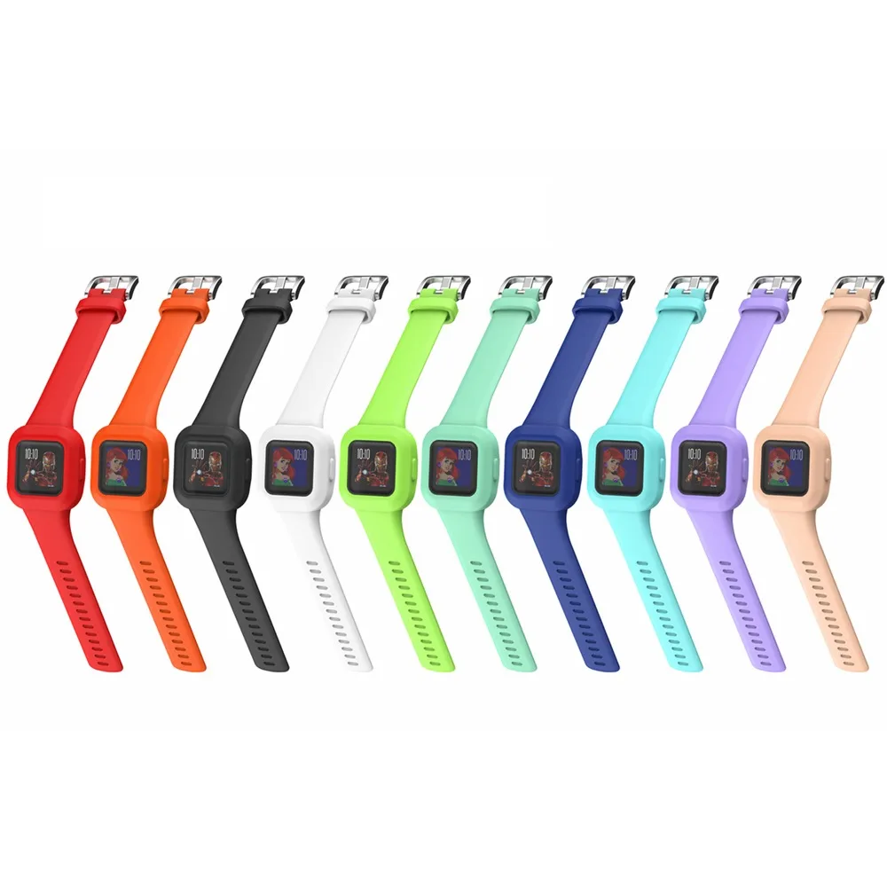 Новый Сменный силиконовый ремешок для часов воздухопроницаемые аксессуары