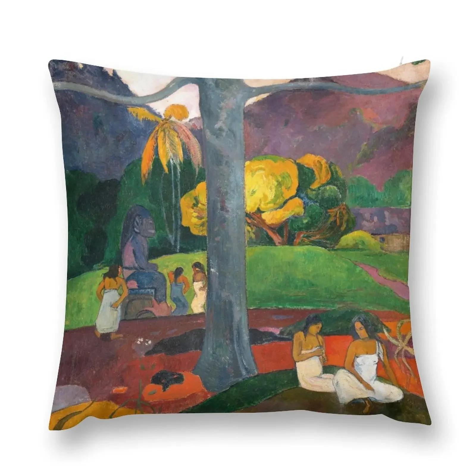 Paul Gauguin - Mataelea In olden Times вариase una Декоративная подушка Подушка на заказ Фото