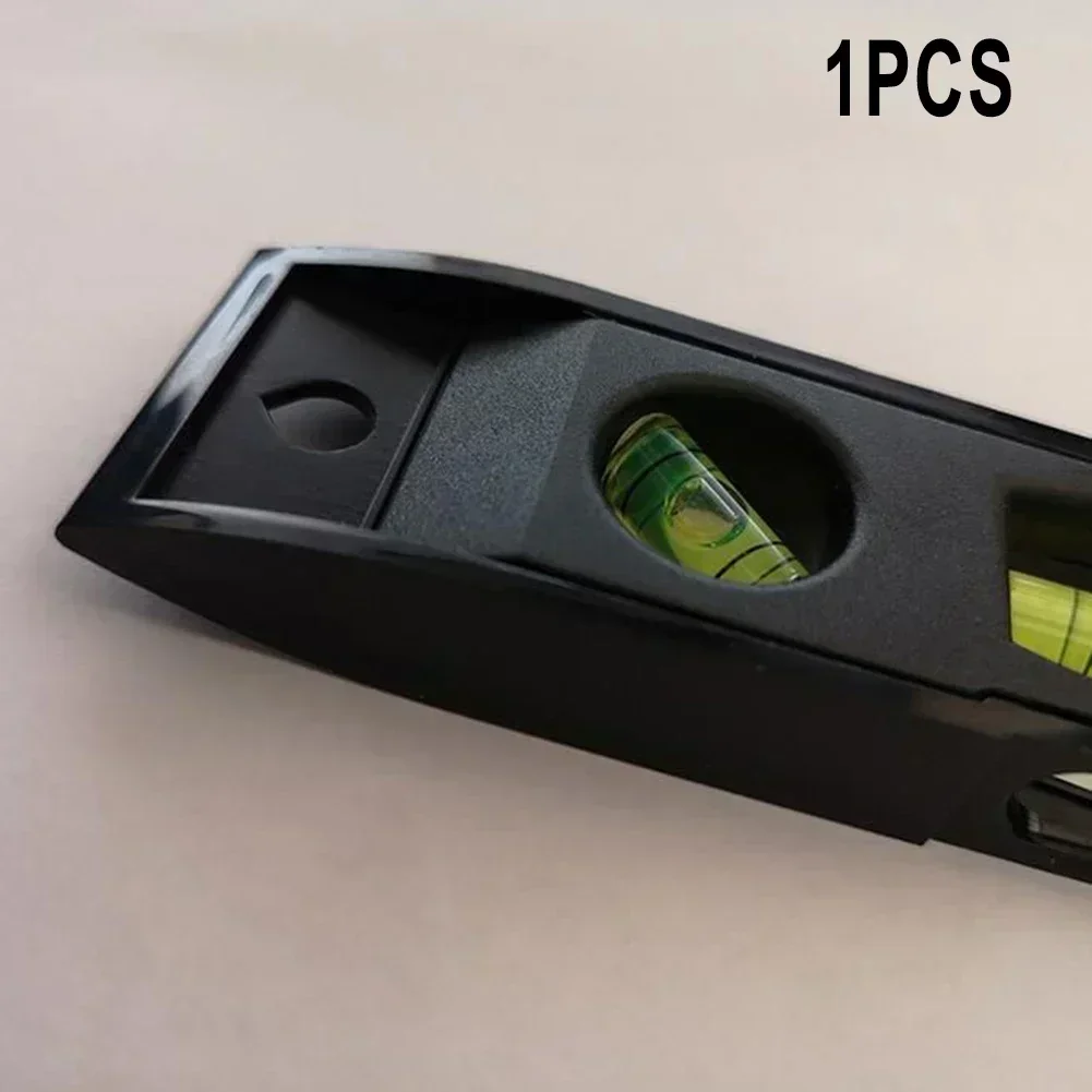 Горизонтальная линейка 150 мм 3 пузырькового уровня магнитный пластиковый корпус