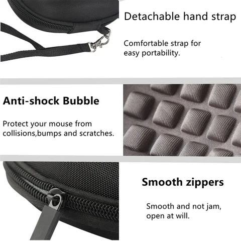 Портативная сумка для хранения игровой мыши для Logitech MX Master 2S/3/G502, противоударная водонепроницаемая дорожная защитная сумка, коробка