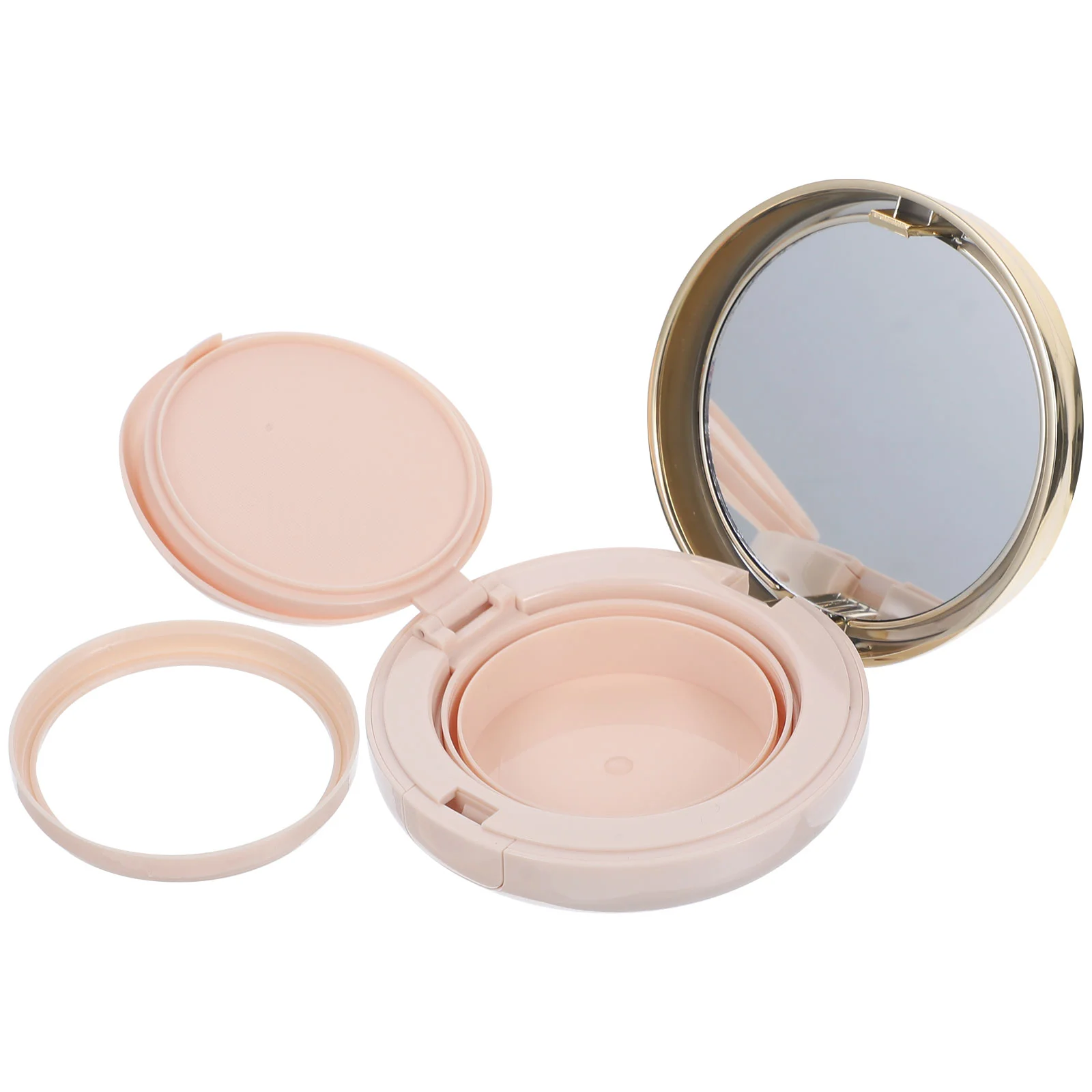 

Body Powder Container Loose Makeup Travel Containers Small Foundation Case Empty