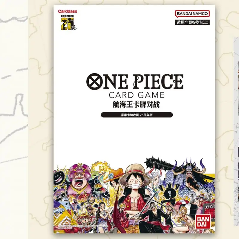 

One Piece Simplified Chinese 25th Anniversary Card Book Chinese Version One Piece Deluxe Card Collection