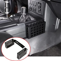 car interior storage basket for toyota fj cruiser 2007 2021 alloy central control multifunction sort out box car accessory