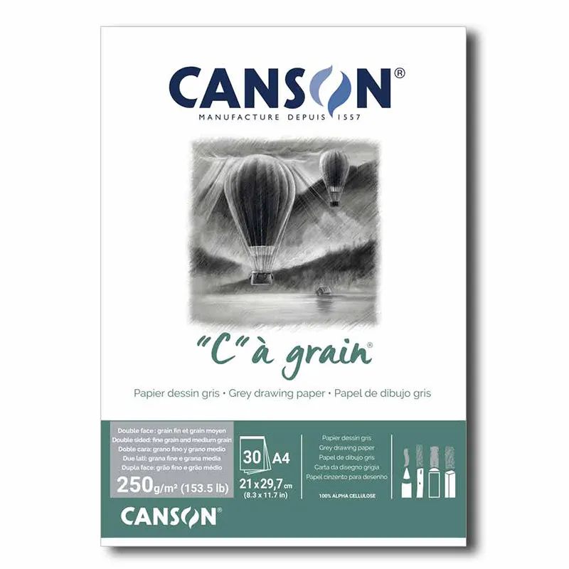 Фото Бумага для рисования Canson C Series: для карандашей, угольных мелков, маркеров, пастели, цветных карандашей, масляной пастели и акварели №2