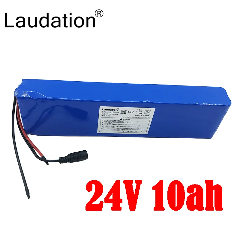 

Large-Capacity Battery Pack 7S4P 24V 10AH 29.4V E-Bike Scooter Wheelchair Four-Wheeler 18650 Lithium Battery Pack BMS+Charger