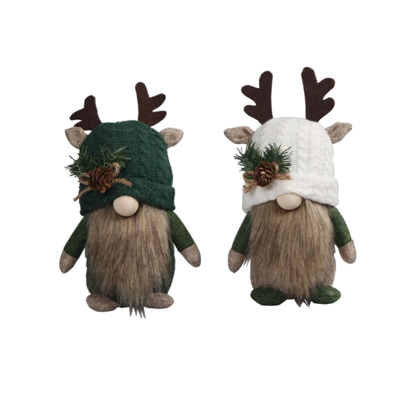 

Antlers Hat Gnome Tabletop Bathroom Decoration Supplies for Kitchen Bar Dining Room Decoration Kid Birthday Present