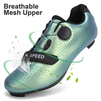 2022 speed cycling shoes flat mtb sneakers men self locking road bike cleats shoes women racing mountain biking spd footwear