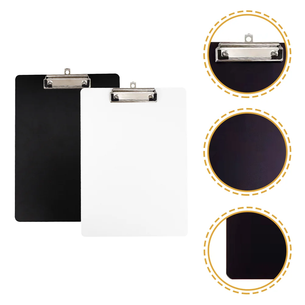 

4 шт., портативная пластиковая доска для записей