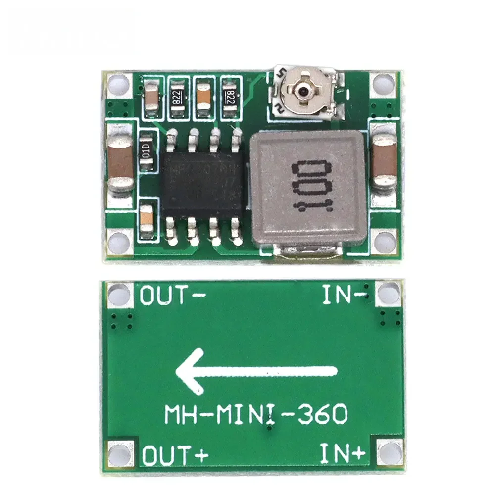 Mini360 DC-DC понижающий преобразователь модуль питания 4 75 V-23V до 1V-17V 340KHz