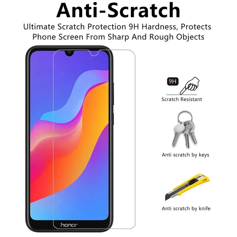 protective tempered glass for huawei honor 8a prime pro screen protector on honor8a honer onor hono 8 a a8 8aprime safety film