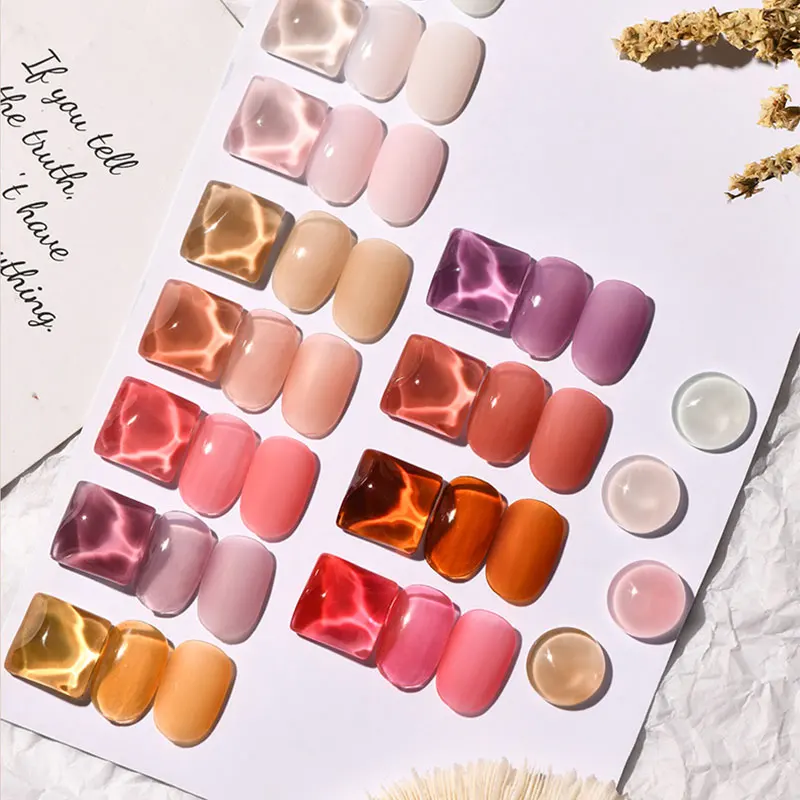 Прозрачный Полупостоянный Гель-лак для ногтей 15 мл |