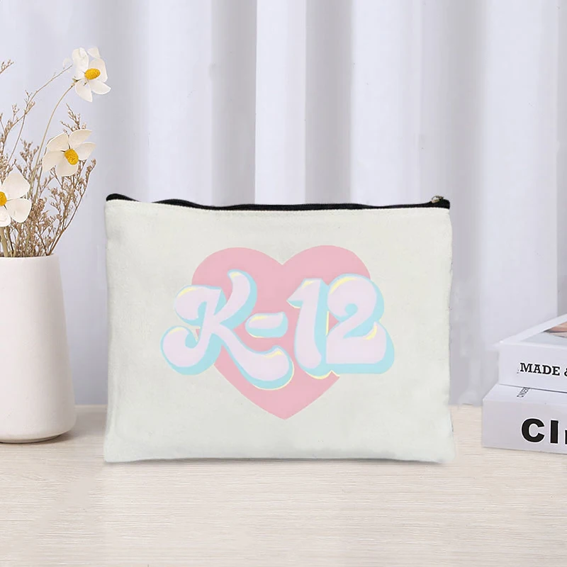 Женская косметичка с рисунком музыкального альбома melie дорожная для губной