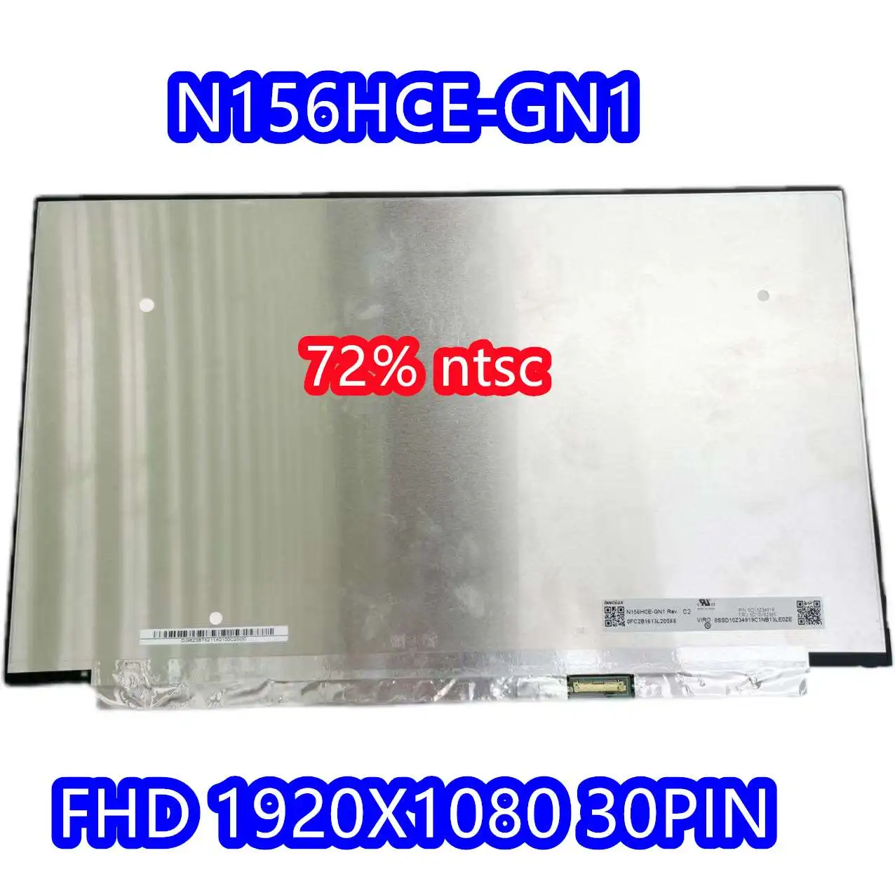15 6 дюймовый N156HCE-GN1 IPS 72% NTSC яркость 500 cd/м² FHD 1920X1080 30 контактов значение