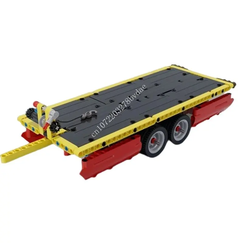 

314PCS MOC Building Blocks Trailer for 8109 Flatbed Truck Model DIY Assembled Bricks Creative Educational Children Toys Gifts