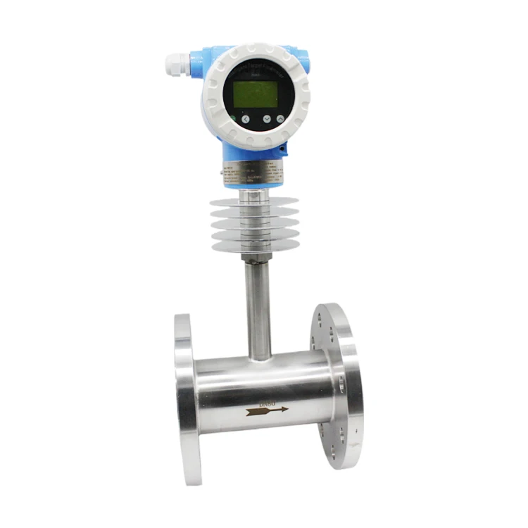 

Flange Using Capacitive Force Sensor Gas Liquid Slurry Steam Target Flow Meter