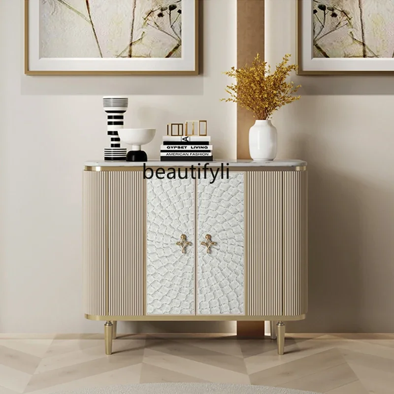 Новинка светлый роскошный дверной шкаф украшение для прихожей маленькая