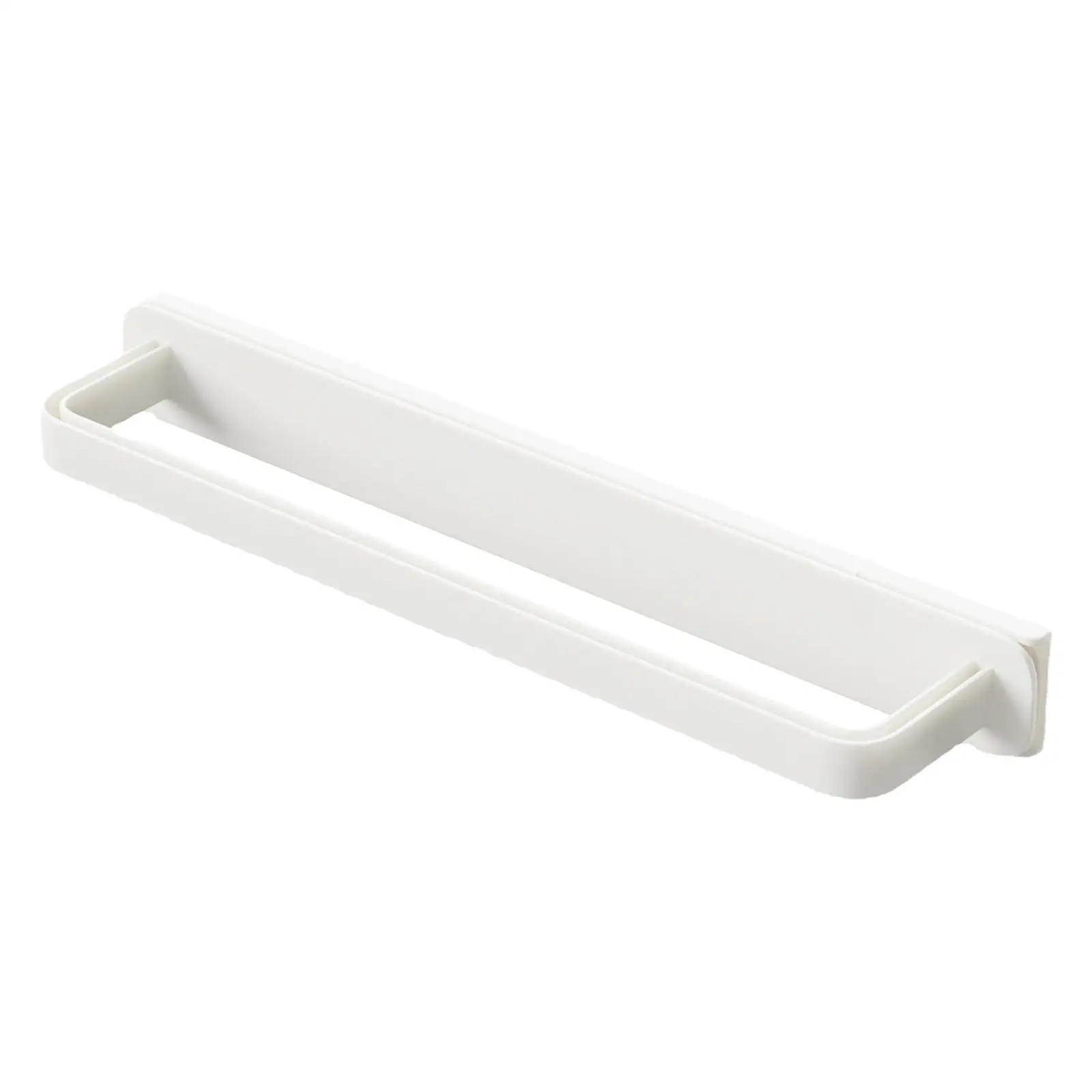 

Clothes Hangers Wall Mounted Push Pull Design Accessory Storage for Kitchen