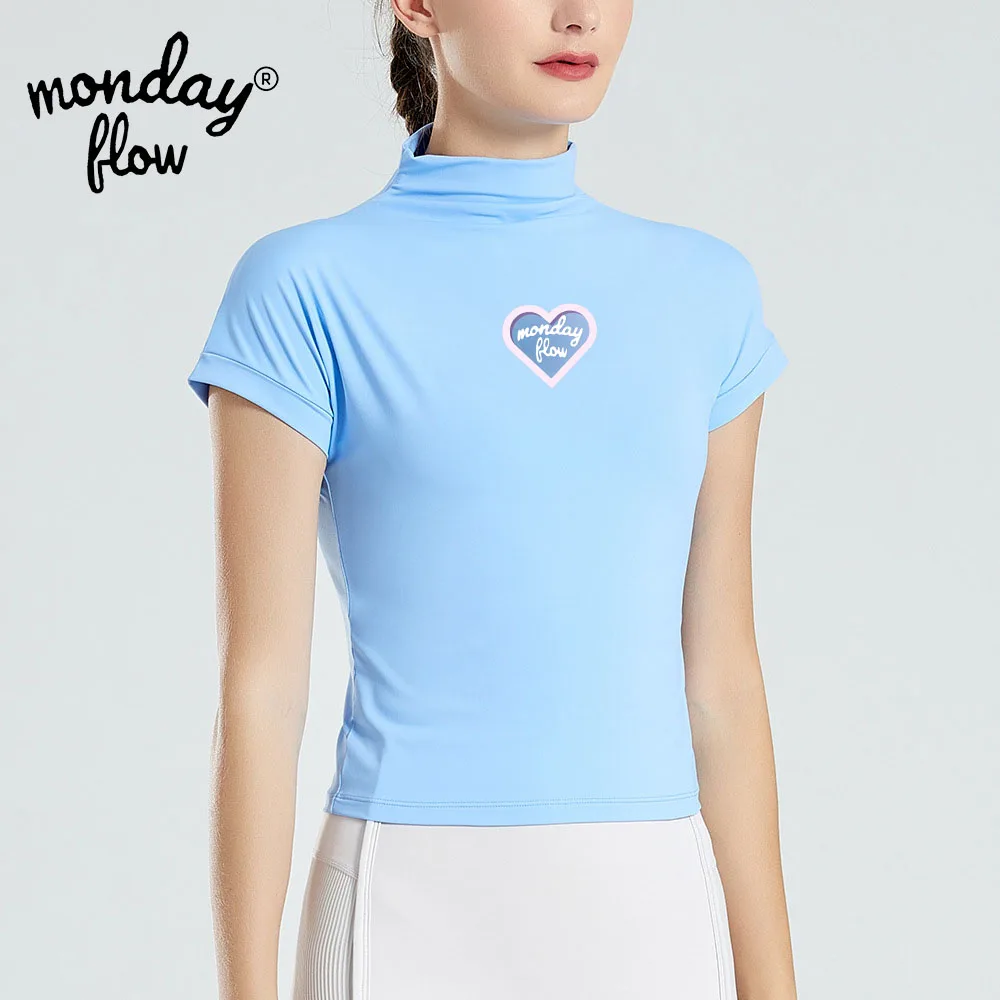 Футболка женская для гольфа с коротким рукавом быстросохнущая Спортивная майка