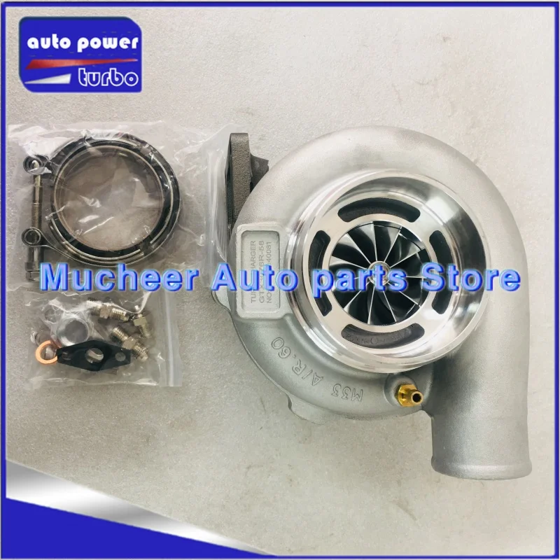 

Racing Turbo GTX3076R GT3076R Dual Ball Bearing Billet Wheel 1.8L-3.0L 400-750HP Comp AR.63