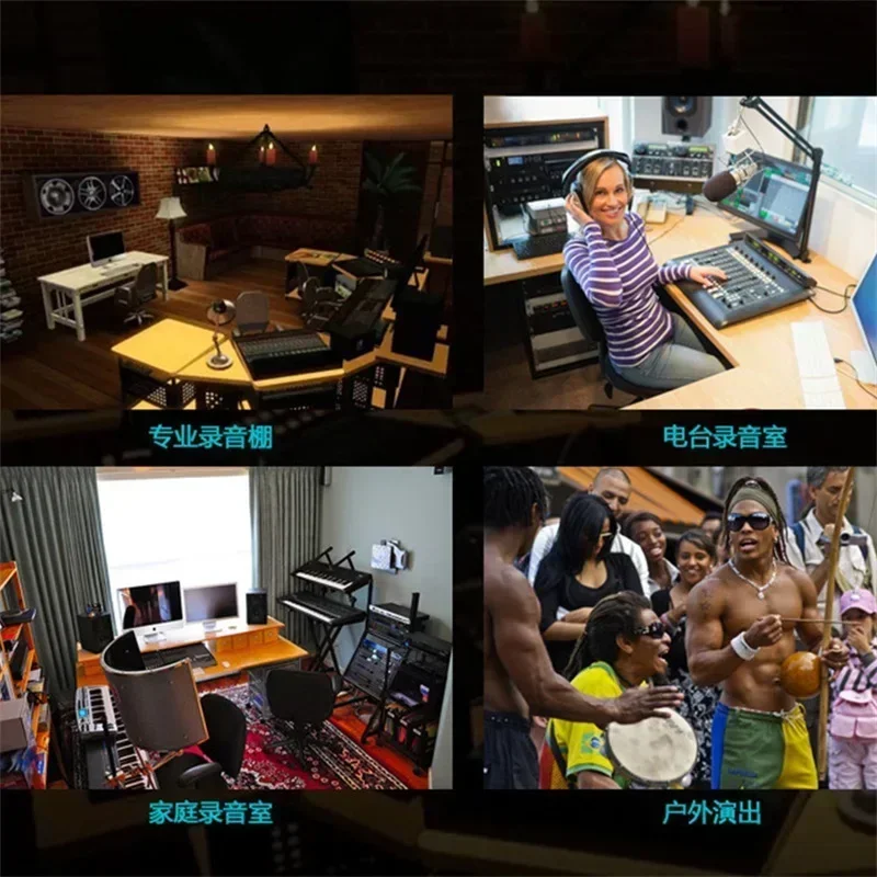 Универсальный студийный микрофонный экран для записи в реальном времени защита