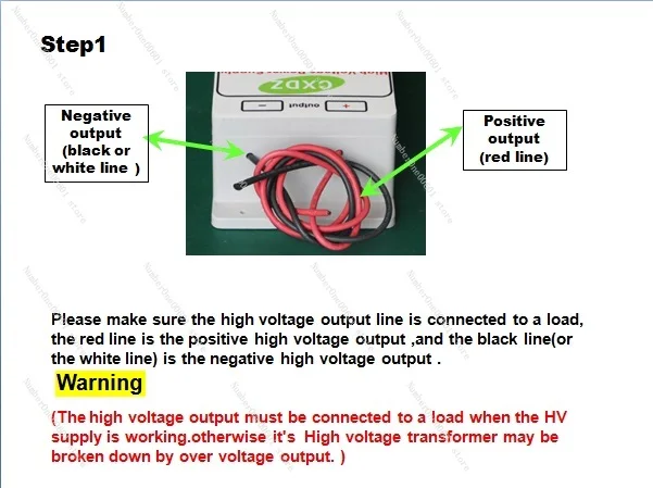 Высоковольтный электростатический генератор 300 Вт выход 30 кВ для удаления дыма и