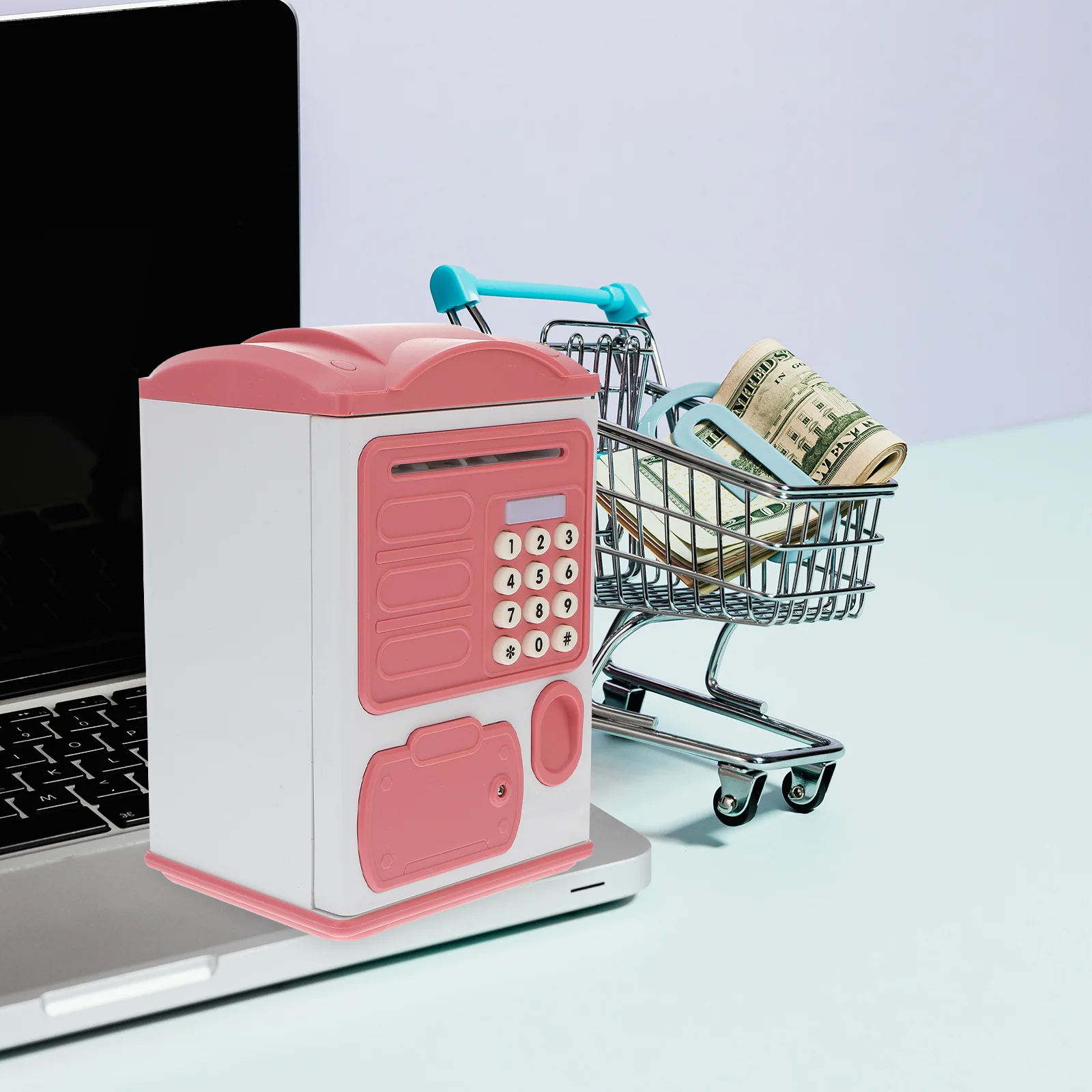 

Bank Piggy Money Fingerprint Cash Box Saving Password Cointoy Kids Electronicfavor Party Birthday Lock Code Saver Jar Real