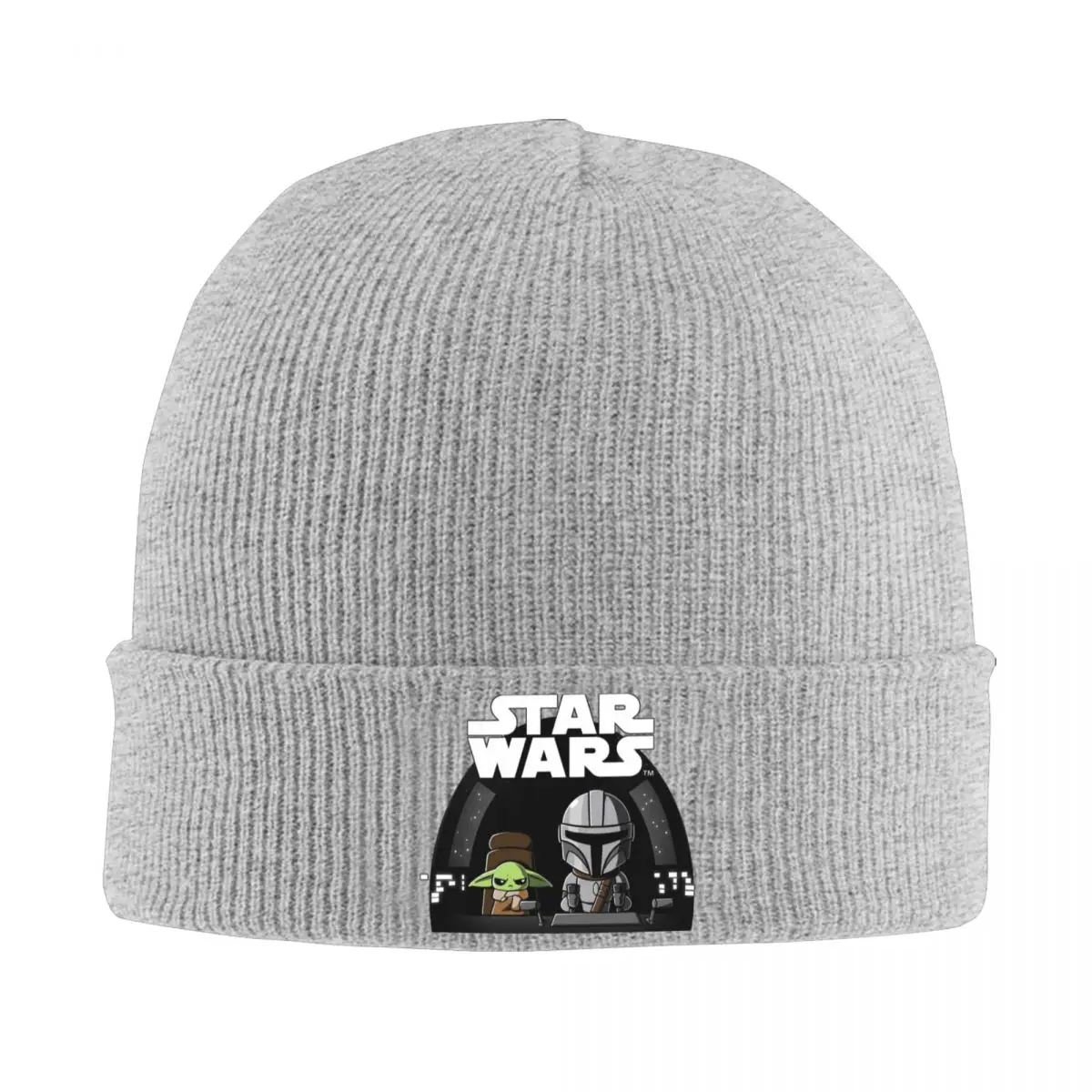 Мультфильм W-Wars Аниме S-Star Капот Шапки Узор Вязаная Шапка Осень Зима Хип-Хоп