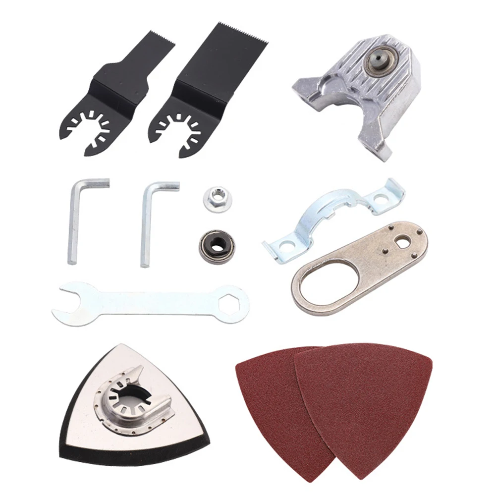 

Angle Grinder Modified Oscillating Multi-Tools Accessories Parts Angle Grinder Conversion Universal Head Kit Woodworking Tools