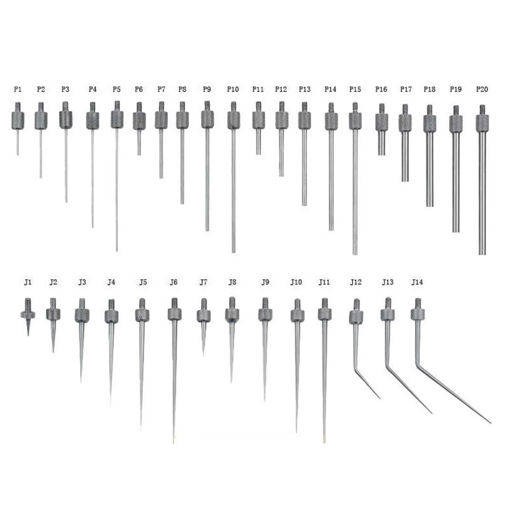 Набор сменных измерительных инструментов для испытательного индикатора