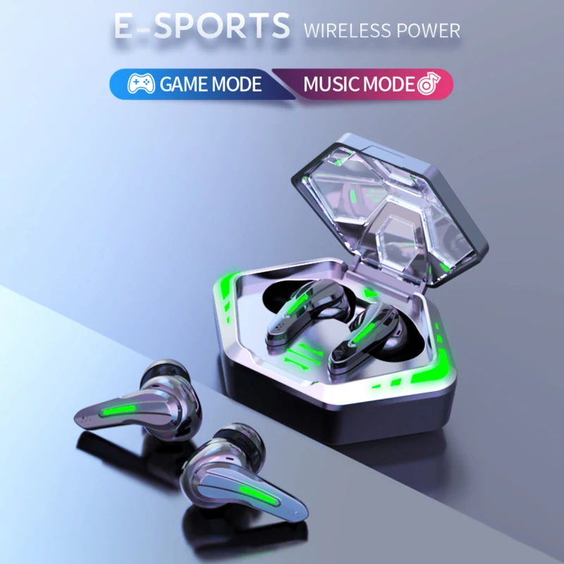 

Low Latency Gaming Headsets Tws Gaming Earbuds Handfree Headsets Noise Cancelling Headphones Game Component