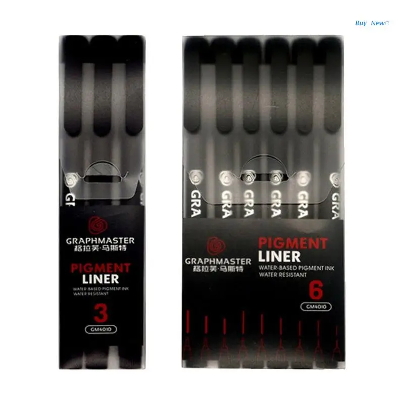 

20CE Black Micro-Pen Fineliner Ink Pens Pigment Liner Multiliner Pens for Sketching