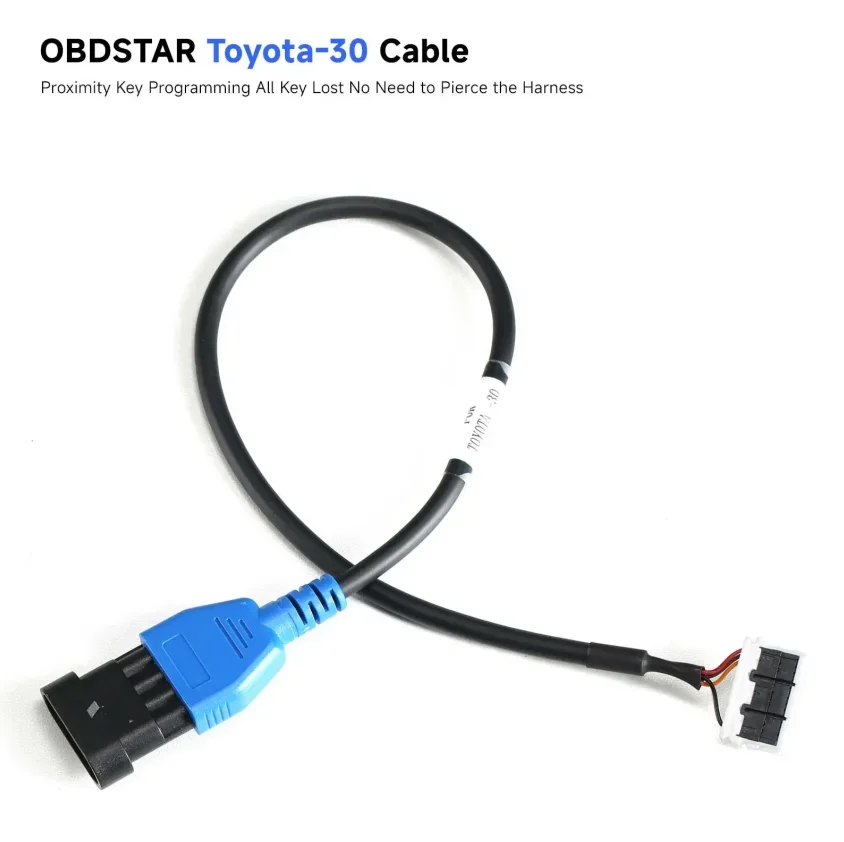 

Комплект OBDSTAR для Toyota-30 V2, включая CAN DIRECT Cable и кабель Toyota-30 V2 для 4A и 8A-BA, программный кабель для всех потерянных ключей