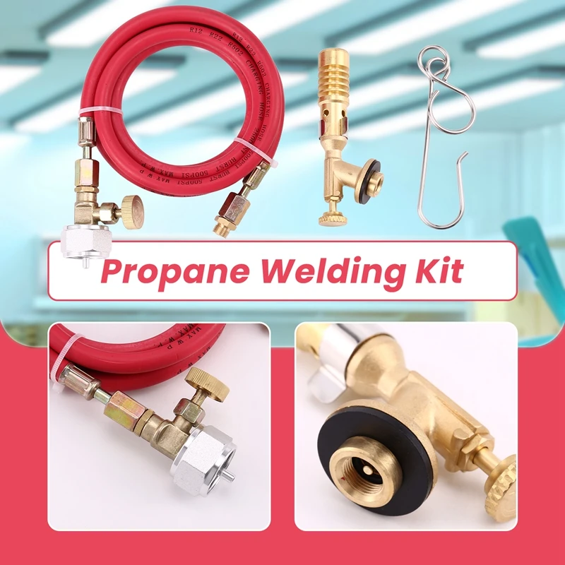 Новая газовая турбогорелка Mapp сантехническая со шлангом для припоя пропановый