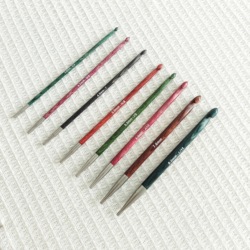 Новое поступление набор крючков для вязания крючком Knitpro Dreamz Deluxe в афганском